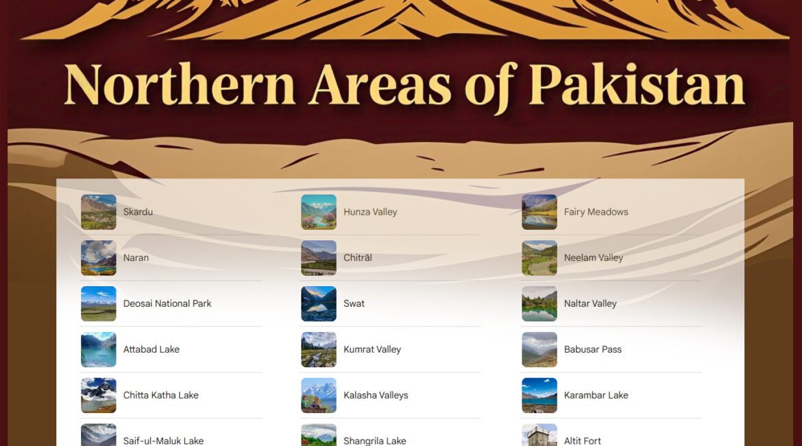 A Complete Guide to Exploring the Northern Areas of Pakistan
